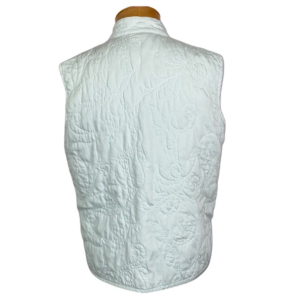 Coldwater Creek Quilted Vest Small - Picture 7 of 9